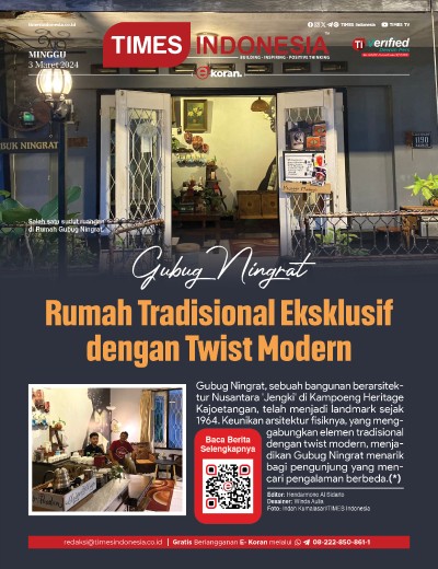 Edisi Minggu, 3 Maret 2024: E-Koran, Bacaan Positif Masyarakat 5.0