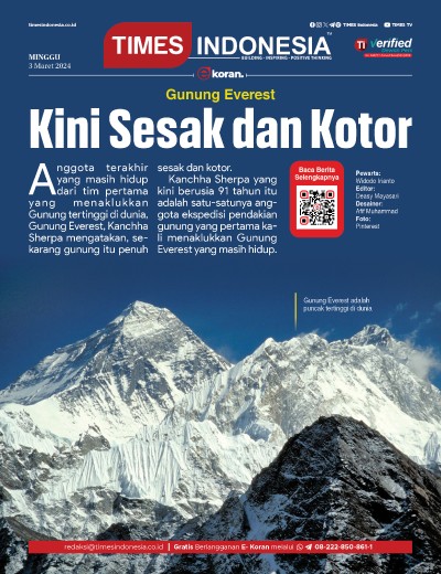 Edisi Minggu, 3 Maret 2024: E-Koran, Bacaan Positif Masyarakat 5.0
