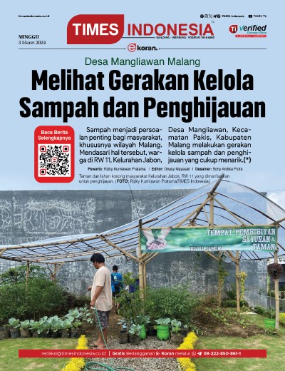 Edisi Minggu, 3 Maret 2024: E-Koran, Bacaan Positif Masyarakat 5.0