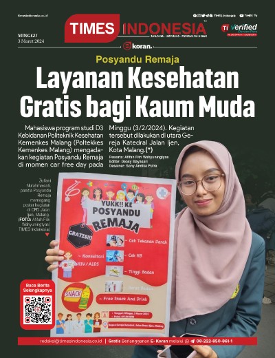 Edisi Minggu, 3 Maret 2024: E-Koran, Bacaan Positif Masyarakat 5.0