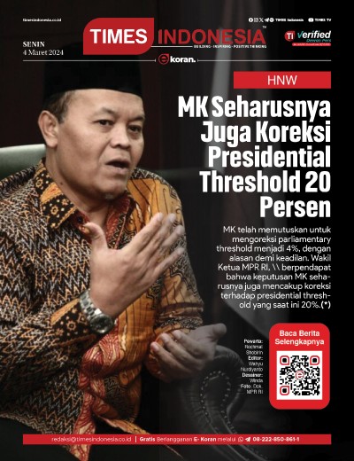 Edisi Senin, 4 Maret 2024: E-Koran, Bacaan Positif Masyarakat 5.0