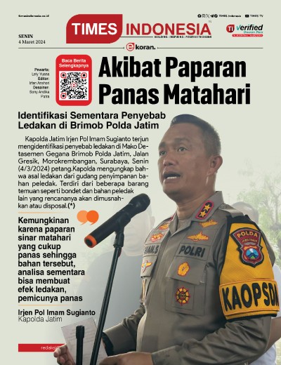 Edisi Senin, 4 Maret 2024: E-Koran, Bacaan Positif Masyarakat 5.0