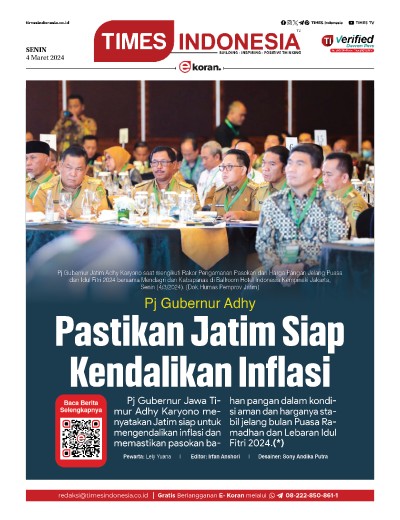 Edisi Senin, 4 Maret 2024: E-Koran, Bacaan Positif Masyarakat 5.0