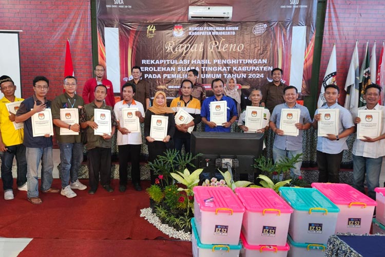 Deretan 5 Caleg Kabupaten Mojokerto dengan Perolehan Suara Terbanyak 
