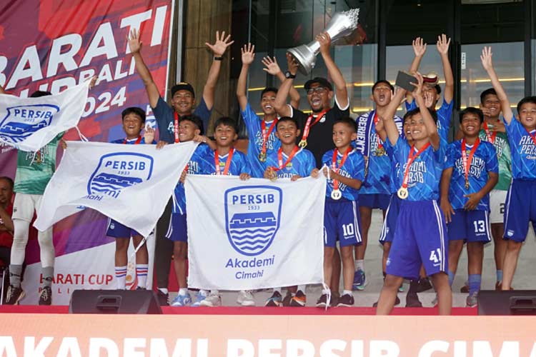 Akademi Persib Cimahi masih bertahan sebagai Juara Barati Cup Bali 2024.  (Foto: Humas Barati Cup for TIMES Indnoesia)