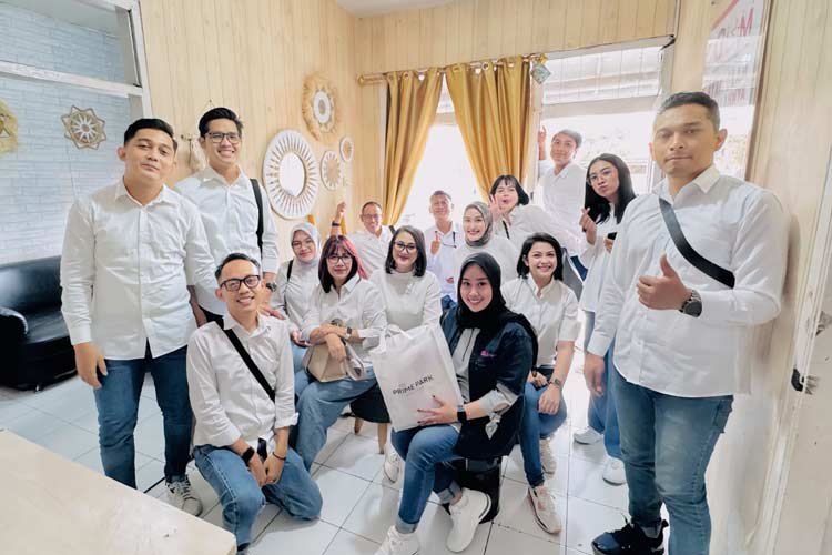 Corporate PP Hospitality ketika media visit ke 14 media di Bandung. (Foto: Uun for TIMES Indonesia)