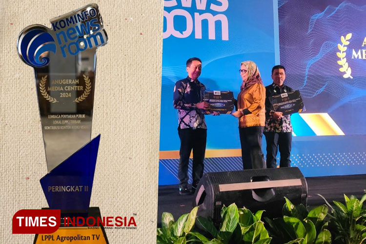 Agropolitan Televisi Kota Batu Raih Penghargaan AMC Tahun 2024
