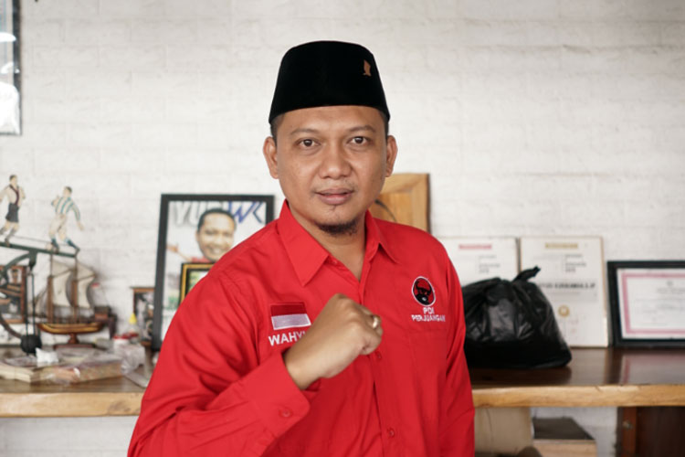 Caleg DPRD Kabupaten Sleman dari PDI Perjuangan, Wahyudi Kurniawan atau dikenal dengan nama Yudi WK memperoleh suara tertinggi di tingkat kabupaten/kota di Provinsi DIY pada Pemilu 2024. (Foto: Dok. Yudi WK)