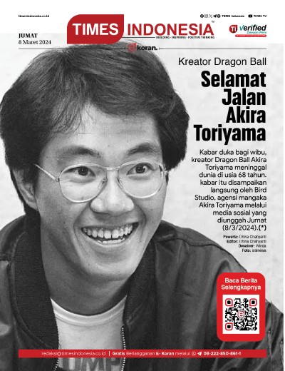 Edisi Jumat, 8 Maret 2024: E-Koran, Bacaan Positif Masyarakat 5.0
