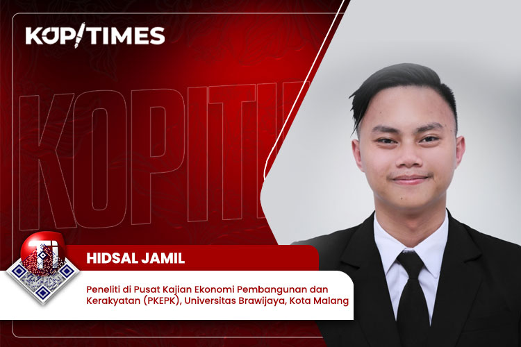 Hidsal Jamil, Peneliti di Pusat Kajian Ekonomi Pembangunan dan Kerakyatan (PKEPK), Universitas Brawijaya, Kota Malang