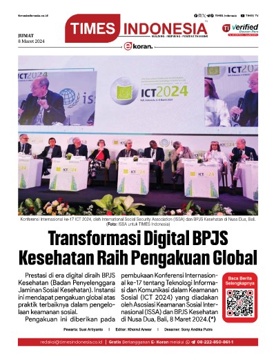 Edisi Jumat, 8 Maret 2024: E-Koran, Bacaan Positif Masyarakat 5.0