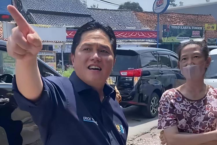 Mumpung di Majalengka, Erick Thohir Kunjungi Rumah Masa Kecilnya di Kadipaten