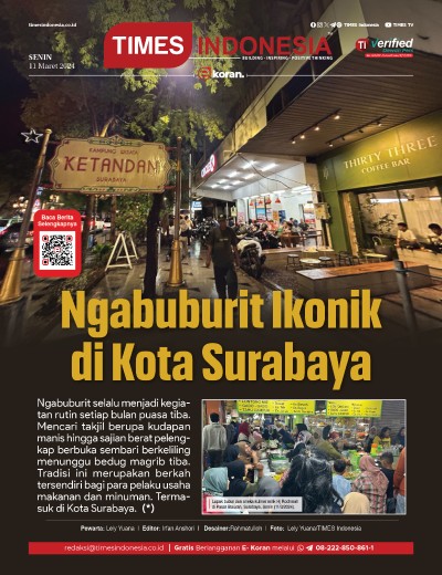 Edisi Senin, 11 Maret 2024: E-Koran, Bacaan Positif Masyarakat 5.0