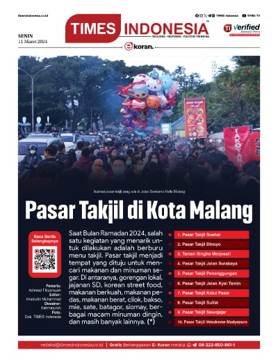 Edisi Senin, 11 Maret 2024: E-Koran, Bacaan Positif Masyarakat 5.0