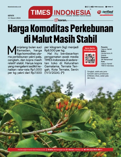 Edisi Senin, 11 Maret 2024: E-Koran, Bacaan Positif Masyarakat 5.0