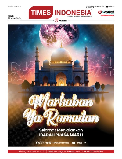 Edisi Senin, 11 Maret 2024: E-Koran, Bacaan Positif Masyarakat 5.0