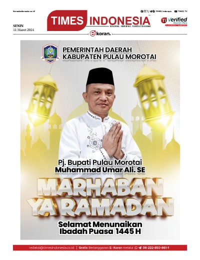 Edisi Senin, 11 Maret 2024: E-Koran, Bacaan Positif Masyarakat 5.0