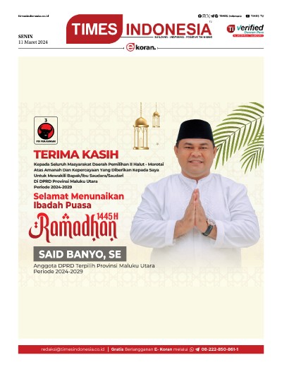 Edisi Senin, 11 Maret 2024: E-Koran, Bacaan Positif Masyarakat 5.0