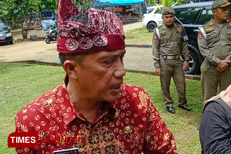 Plt Kepala Dispora Kabupaten Malang, Firmando Hasiholan Matondang. (Foto: Amin/TIMES Indonesia) 