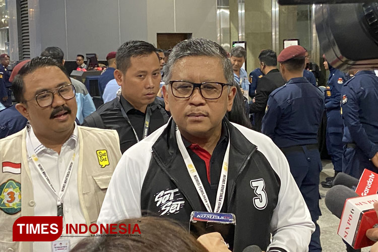 Sekjen PDI Perjuangan, Hasto Kristiyant. (FOTO: Farid Abdullah/ TIMES Indonesia).