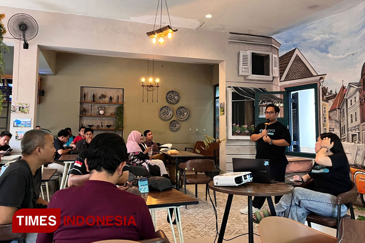 Suasana sharing antar Imers di Malang. (Foto: Dok. Everpro/TIMES Indonesia)