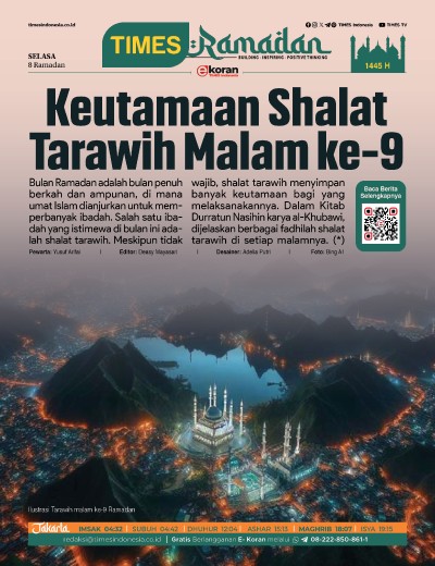 Edisi Selasa, 19 Maret 2024: E-Koran, Bacaan Positif Masyarakat 5.0