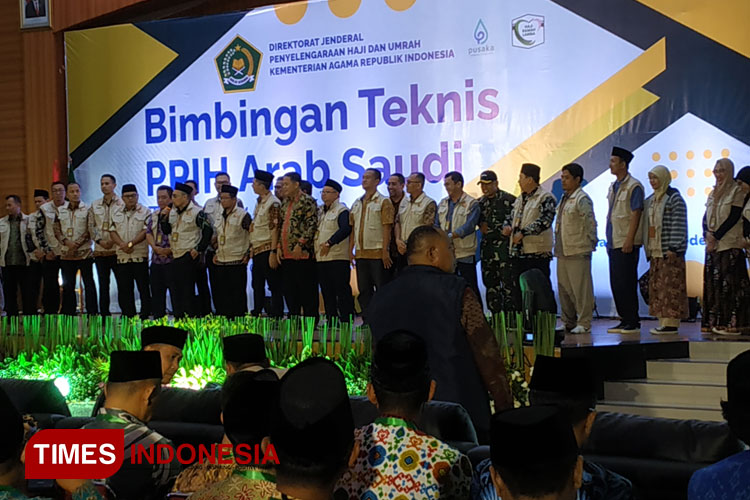 Fasilitator Bimtek PPIH 1445H/2024M. (Foto: Imadudin Muhammad/TIMES Indonesia)