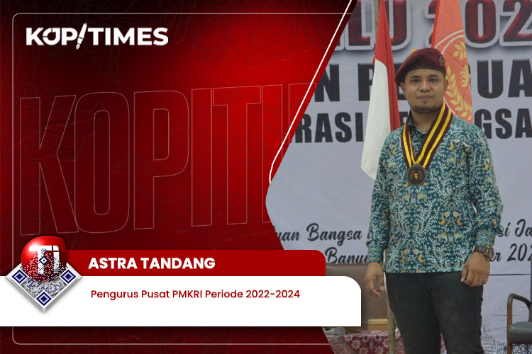 Astra Tandang, S.IP, MA., Pengurus Pusat PMKRI Periode 2022-2024
