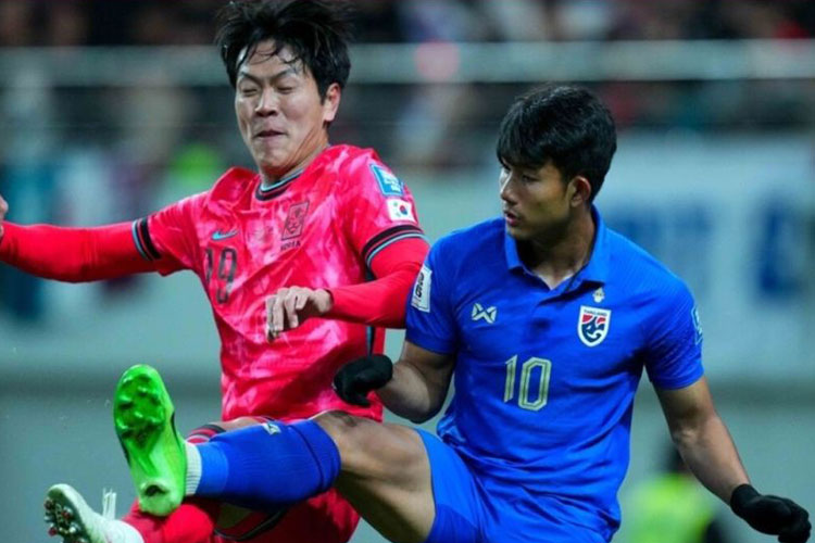 Kualifikasi Piala Dunia, Korea Selatan Ditahan Imbang Thailand 1-1