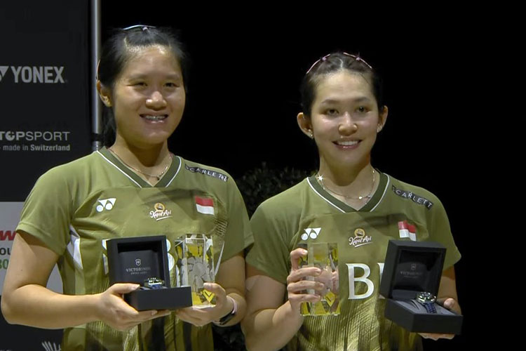 Lanny/Ribka, Pasangan Ganda Putri Indonesia Pertama yang Jadi Juara Swiss Open