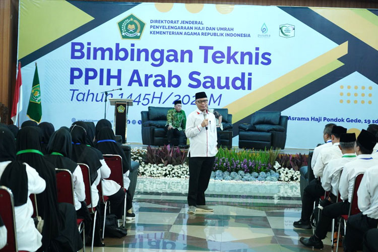 Direktur Pelayanan Haji Luar Negeri Kemendag RI, Subhan Cholid. (FOTO: MCH 2024 Kemenag RI)