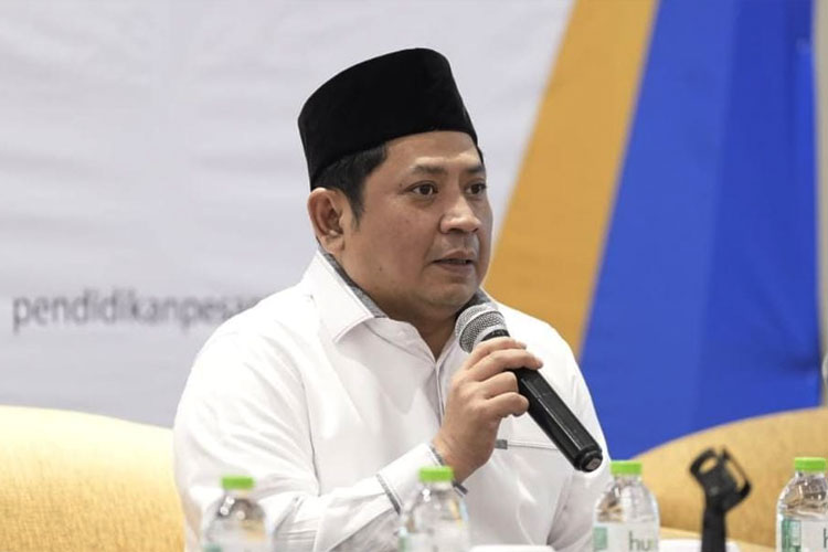 Direktur Jenderal Pendidikan Islam (Pendis) Muhammad Ali Ramdhani di Jakarta, Senin (25/3/2024). (FOTO: Kemenag) 