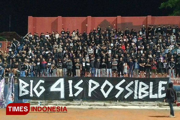 Peluang Persik Masih Terbuka Lebar, Suporter: 4 Besar Mampu Dikejar