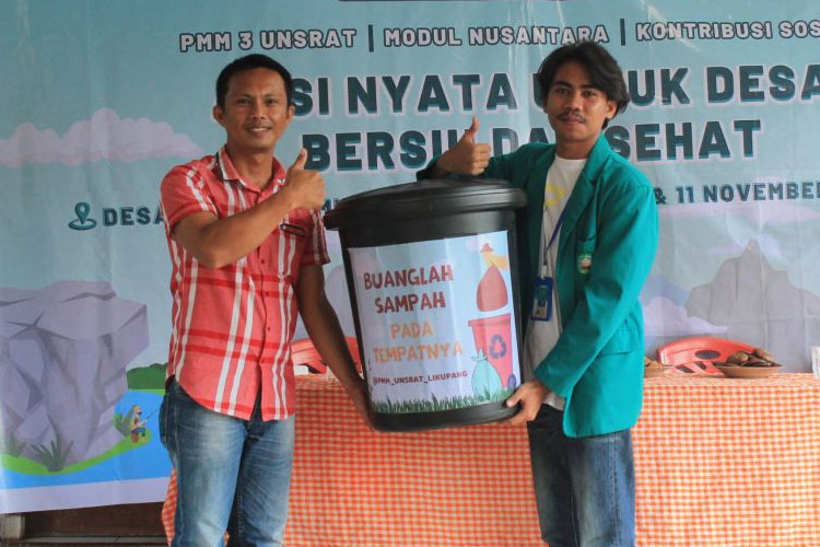 Muhamad Hasrun, Mahasiswa Unisma Malang mengikuti PMM 3 di Universitas Sam Ratulangi Manado. (FOTO: AJP TIMES Indonesia)