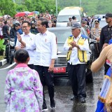 Menteri PUPR RI Dampingi Presiden RI Jokowi Resmikan 15 Ruas Inpres Jalan Daerah di Sulteng