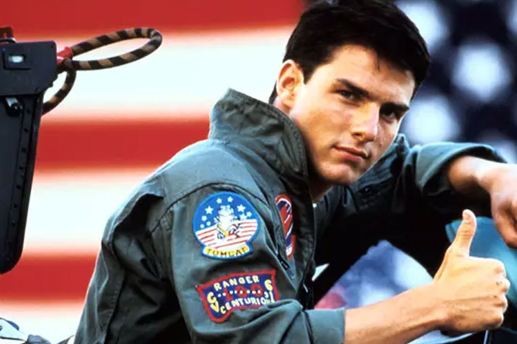 Tom Cruise sebagai Captain Pete Maverick dalam film Top Gun (Foto: Paramount Picture)