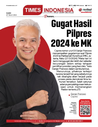 Edisi Rabu 27 Maret 2024: E-Koran, Bacaan Positif Masyarakat 5.0