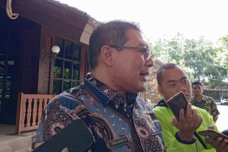Wakil Bupati Malang, Didik Gatot Subroto. (Foto: Amin)