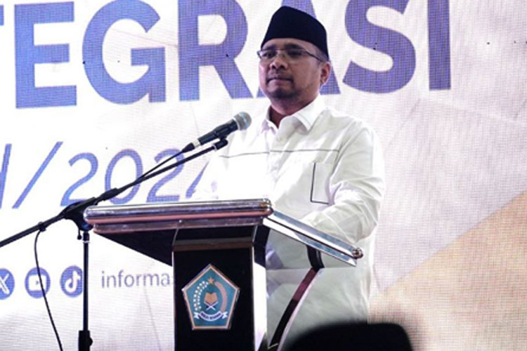 Menteri Agama Republik Indonesia, Yaqut Cholil Qoumas. (FOTO: MCH 2024 Kemenag RI)
