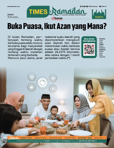 Edisi Jumat, 29 Maret 2024: E-Koran, Bacaan Positif Masyarakat 5.0