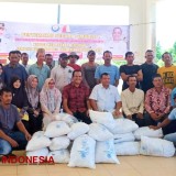 KKP Hadiahkan Puluhan Gill Net untuk Nelayan Nagan Raya Aceh