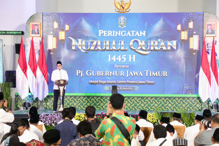 Pj Gubernur Adhy Ajak ASN dan Masyarakat Giatkan Tadarus dan Cinta Al Qur'an 