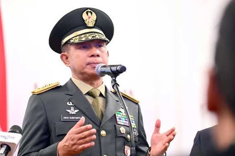 Panglima TNI Jenderal Agus Subiyanto. (FOTO: Setkab)