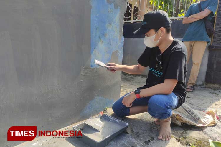 Menambah dan meningkatkan kepercayaan diri terhadap anak-anak penyandang Autis, DP3AP2KB Kota Batu menggelar pelatihan Rupa Cita untuk anak-anak autis. (FOTO: Muhammad Dhani Rahman/TIMES Indonesia)