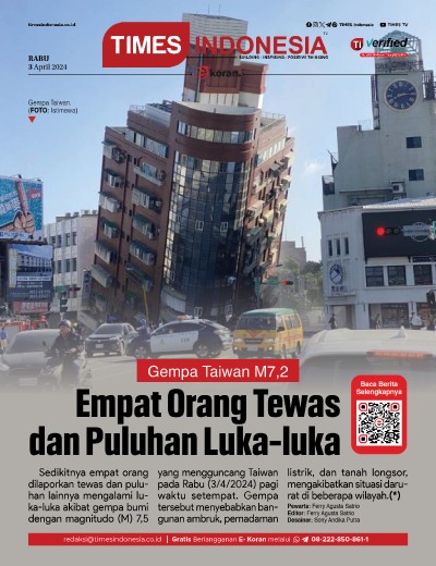  	Edisi Rabu, 3 April 2024: E-Koran, Bacaan Positif Masyarakat 5.0 