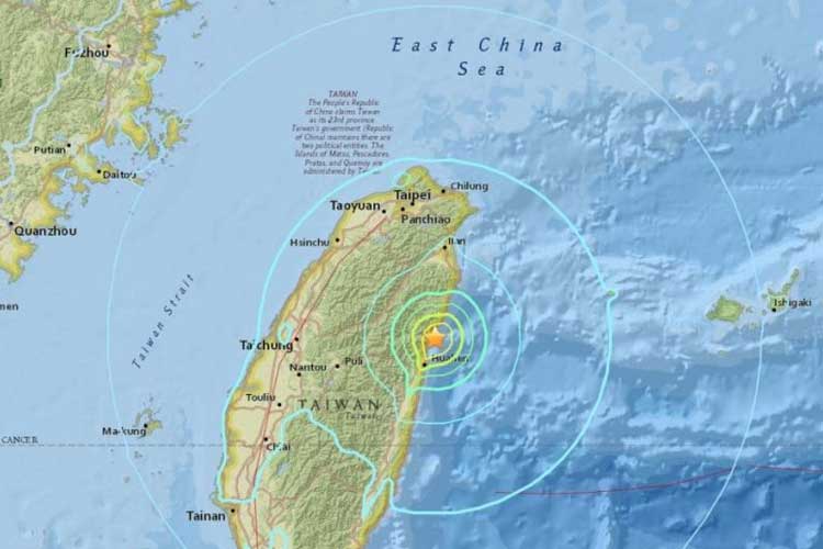 Gempa 7,5 M Guncang Taiwan, Pemerintah Jepang Keluarkan Peringatan Tsunami