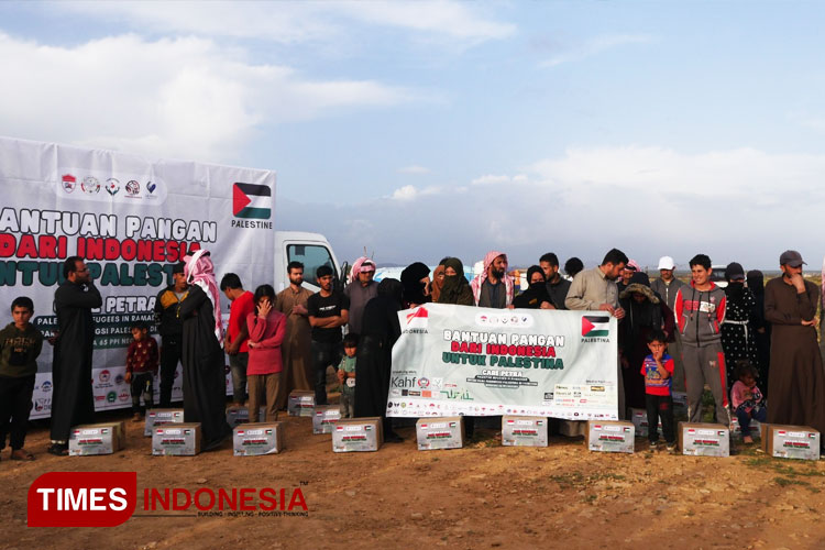 PPID Bersama Relawan Indonesia Terjun Langsung Bantu Pengungsi Palestina