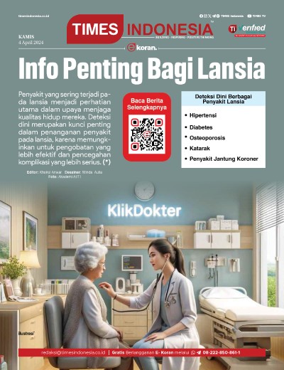 Edisi Kamis, 4 April 2024: E-Koran, Bacaan Positif Masyarakat 5.0