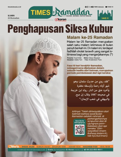 Edisi Kamis, 4 April 2024: E-Koran, Bacaan Positif Masyarakat 5.0