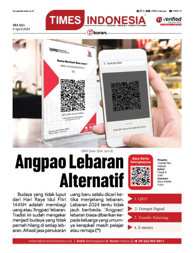 Edisi Selasa 9 April 2024: E-Koran, Bacaan Positif Masyarakat 5.0